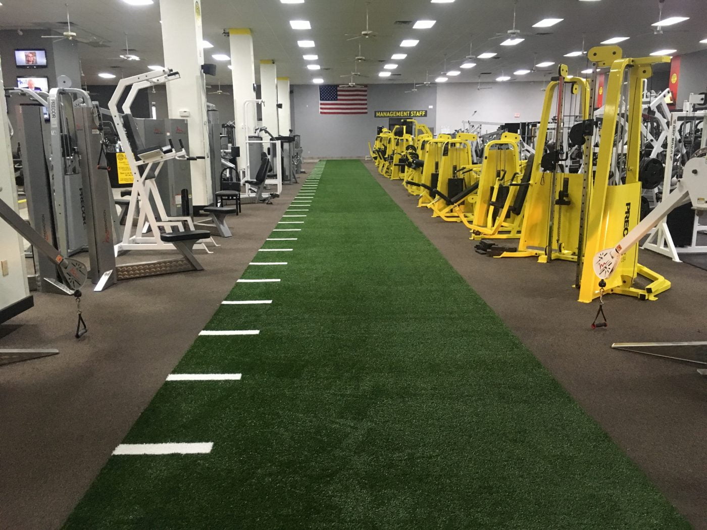 Sporturf Featured Install: Gold's Gym